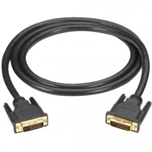 Black DVI-I-DL-001M Dvi-i Dual-link Cable Male To Male 1-m 3.2-ft.