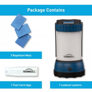 Thermacell MRCLE Thermacell Blue Outdoorcamping Mosquito Repellent Led