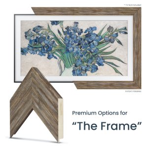 Frame FRM-SF-D4130-50 50in Distressed Barnwood Frame