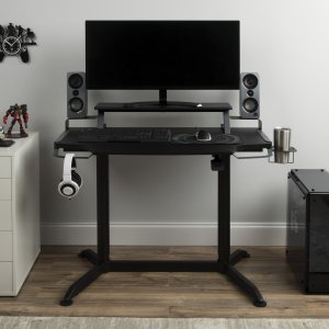 Ofm RSP-3000-GRY Respawn Height Adjust Gaming Desk Gry