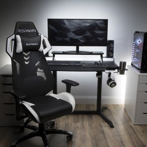 Ofm RSP-3000-GRY Respawn Height Adjust Gaming Desk Gry