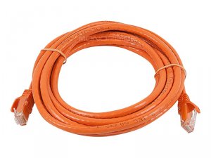 Monoprice 9870 Flexboot Cat6 24awg  Cable_ 10ft Orange