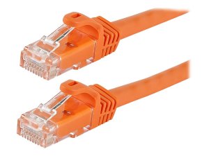 Monoprice 9870 Flexboot Cat6 24awg  Cable_ 10ft Orange