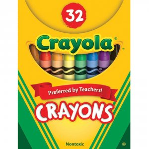 Crayola CYO 520322 Tuck Box 32 Crayons - Assorted - 32  Pack