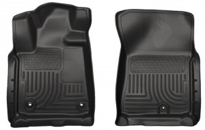 Husky 18561 Liners Front Floor Liners Fits 12-2020 Toyota Tundra Black