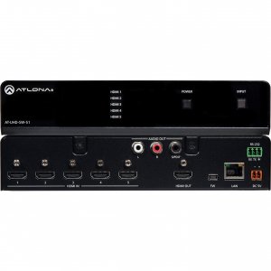 Atlona AT-UHD-SW-51 4k Uhd Fiveinput Hdmi Switch