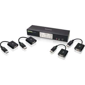 Iogear GCS1642DPKIT 2-port Dual-link Dual View Dvi And Displayport Kvm