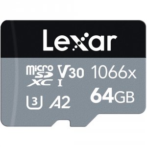 Lexar LMS1066064G-BNANU Professional Microsdxc, 64gb, 1066x Uhs-i, Cla