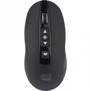 Adesso IMOUSEP20 Rechargeable, Desktop Mouse And Remote Presentation, 