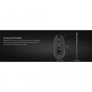 Adesso IMOUSEP20 Rechargeable, Desktop Mouse And Remote Presentation, 