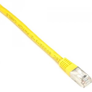 Black EVNSL0272YL-0005 Cat6 Shld Patch Cable 5 Feet 26 Awgm