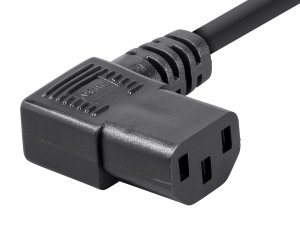 Monoprice 7681 Right Angle Power Cord Cable 10ft