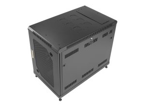 Black RM2400A Select Server Cabinet, 15u With Mesh Doo