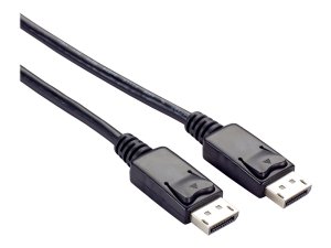 Black VCB-DP2-0006-MM 6ft Displayport Cable,malemale, 30awg