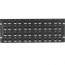 Black JSM116A Cat6 Protected Panel, 48-port, 2u