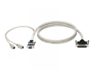 Black EHN383-0010-LS Servswitch User Cable Ps2 Coax Low-smoke Zero Hal