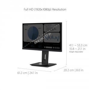 Viewsonic VG2748A 27in Erg 40-degree Tilt 1080p Ips Mon