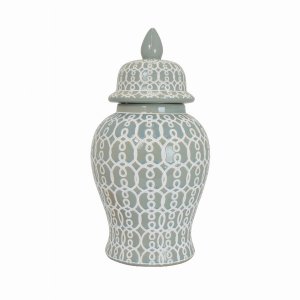 Plutus PBTH93539 Temple Jar - Mint In Green Porcelain