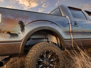 Husky 79131 Liners Rear Wheel Well Guards For Ford F250f350