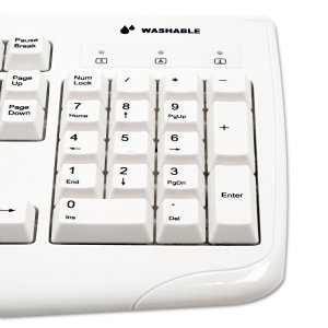 Kensington K64407US Pro Fit  Usb External Washable Keyboard - Wired - 