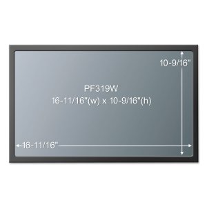 3m PF190W1F Framed Privacy Filter For 19 Widescreen Monitor