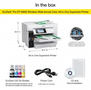 Epson C11CH72201 Ecotank Pro Et-16600 All-in-one Printer