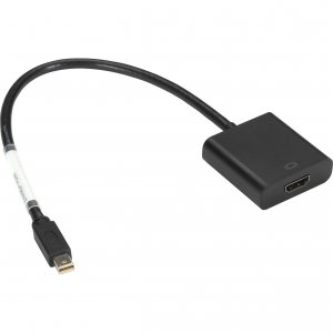 Black ENVMDP-HDMI Mini Displayport To Hdmi Male Adapter, 12in (30.5 Cm