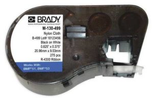 Brady MC-475-422 Mseries B422 White 0.475inx25ft 1  Roll Hf