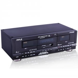 Pyle PT649D (r)  Dual Cassette Deck