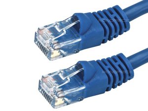 Monoprice 140 Cat5e   Patch Cable_ 25ft Blue