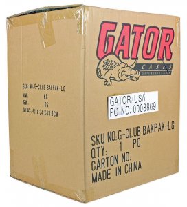 Gator G-CLUB BAKPAK-LG Backpack For The Traveling Dj