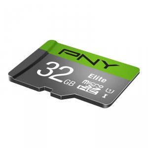 Pny P-SDU32GU185GW-GE Usdhc,32gb,ui-u1,r100,grn,elt,ge