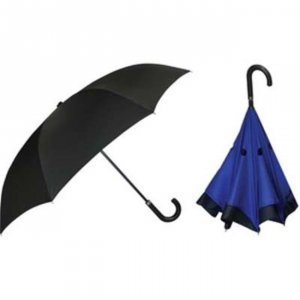 Worryfree U703-BLUE Reverse Auto Open Umbrella Push