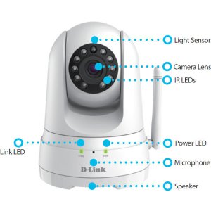 D-link DCS-8525LH Camera Dcs-8525lh Full Hd Pan And Tilt Wi-fi Camera 