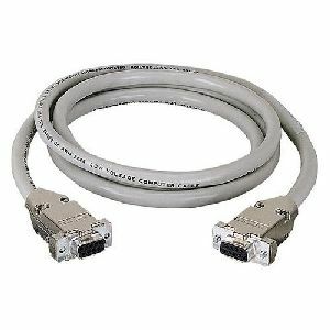 Black EDN12H-0020-FF Db9 Extension Cable With Emirfi Hoods,