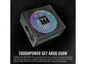 Thermaltake PS-TPD-0650F3FAGU-2 80+ Gold Efficiency, Toughpower Gf2 Co