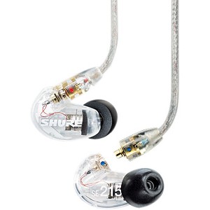 Shure SE215-CL Sound Isolating Earphones Wit