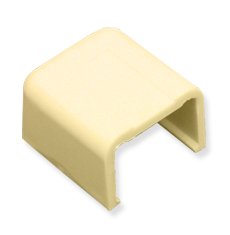 Cablesys ICC-ICRW12ECIV End Cap  1-14in.  10 Pk  Ivory