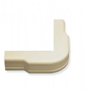 Cablesys ICC-ICRW11OCIV Outside Corner Cover  34in.  10 Pk  Ivory