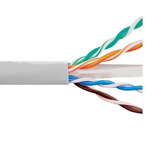 Cablesys ICC-ICCABP6EWH Cat 6e  600 Utp  Solid Cable  23g  4p  Cmp  1 