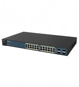 Engenius ENG-EWS7928P 24-port 1u Rack-mount Gigabit Layer 2 Poe+ Switc