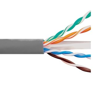 Cablesys ICC-ICCABR6EGY Cat 6e  600 Utp  Solid Cable  23g  4p  Cmr  1 