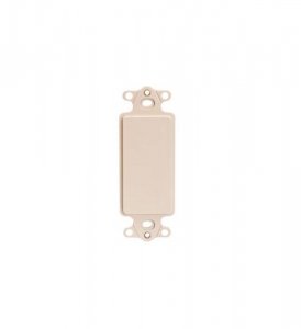 Cablesys ICC-IC630DIBIV Insert- Decorex- Blank- Ivory