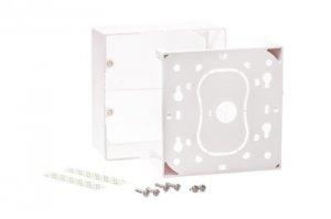 Cablesys ICC-ICACSMBDWH Junction Box  2 Gang  White