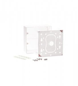 Cablesys ICC-ICACSMBDWH Junction Box  2 Gang  White