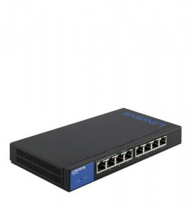 Linksys LI-LGS308 8-port Smart Gigabit Switch - 8 Ports - Manageable -