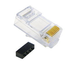 Cablesys ICC-ICMP8P8C6E Plug  Cat 6  Solidstranded  100 Pk