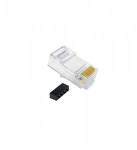 Cablesys ICC-ICMP8P8C6E Plug  Cat 6  Solidstranded  100 Pk