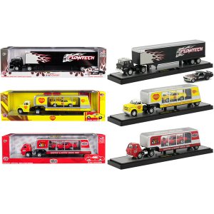 M2 36000-30 Auto Haulers Release 35, Set Of 3 Trucks 164 Diecast Model