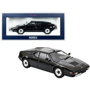 Norev 183225 1980 Bmw M1 Black 118 Diecast Model Car By